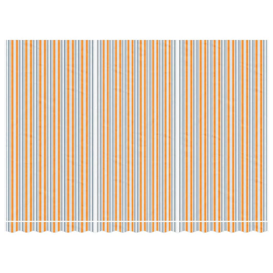 Vidaxl vervangingsdoek voor luifel gestreept 4,5x3 m meerkleurig
