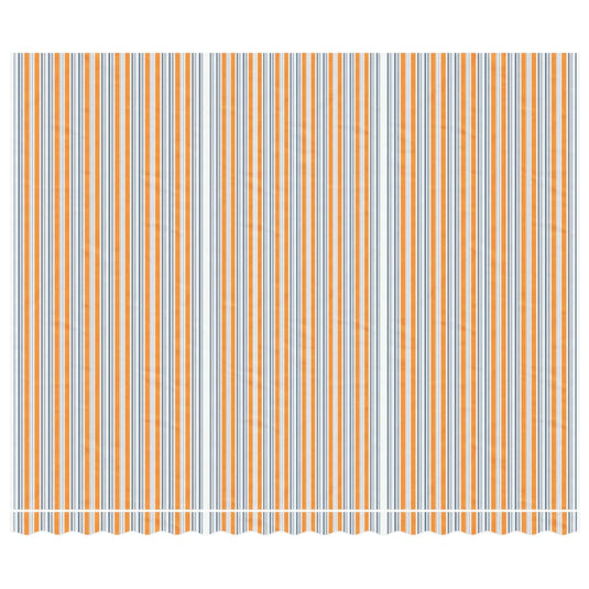 Vidaxl vervangingsdoek voor luifel gestreept 4,5x3,5 m meerkleurig