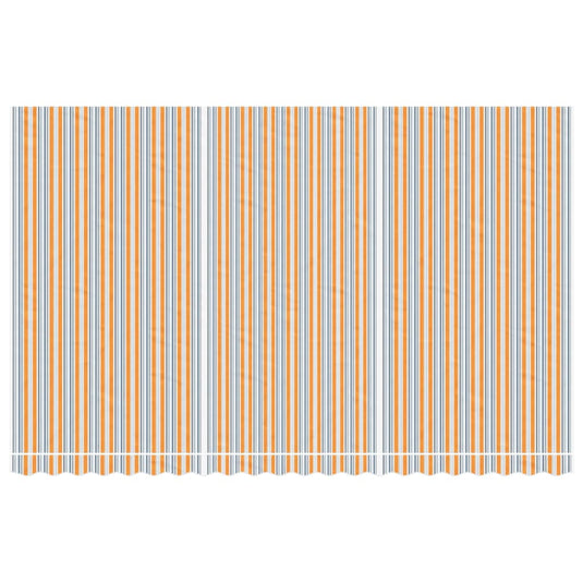 Vidaxl vervangingsdoek voor luifel gestreept 5x3 m meerkleurig