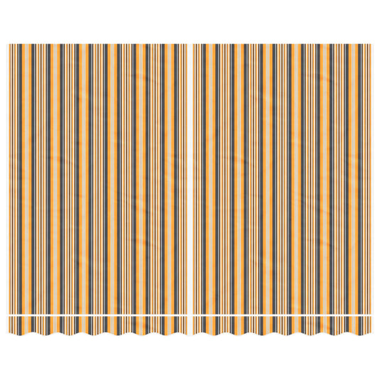 Vidaxl vervangingsdoek voor luifel gestreept 3,5x2,5 m meerkleurig