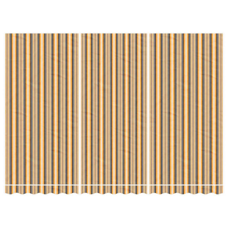 Load image into Gallery viewer, Vidaxl vervangingsdoek voor luifel gestreept 4,5x3 m meerkleurig
