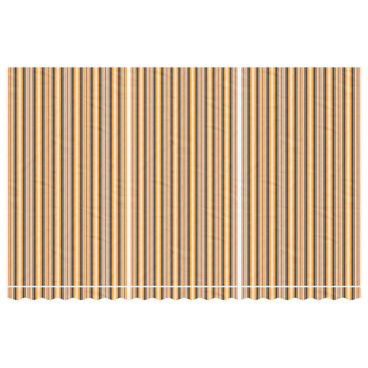 Vidaxl vervangingsdoek voor luifel gestreept 5x3 m meerkleurig