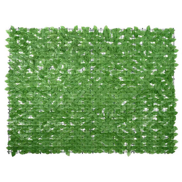 Vidaxl balkonscherm met groene bladeren 200x150 cm
