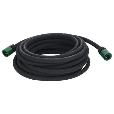 Vidaxl druppelslang 0,6'' 10 m rubber zwart