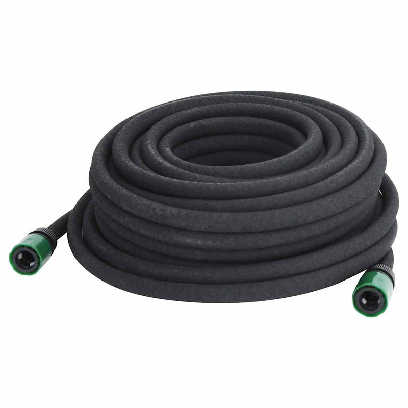 Load image into Gallery viewer, Vidaxl druppelslang 0,6'' 25 m rubber zwart
