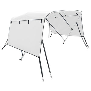 Vidaxl biminitop 3 bogen met zijwanden 183x(185-198)x137 cm