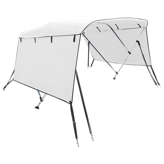 Vidaxl biminitop 3 bogen met zijwanden 183x(185-198)x137 cm