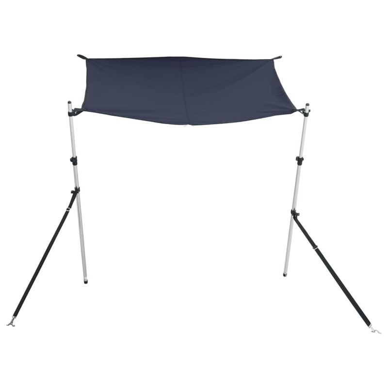 Load image into Gallery viewer, Vidaxl schaduwdoek t-top 170x170x(115-183) cm blauw
