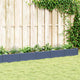 Vidaxl plantenbak met pinnen 362,5x42,5x28,5 cm polypropeen blauwgrijs