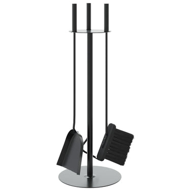 Vidaxl 4-delige openhaardgereedschapset 22x59 cm staal