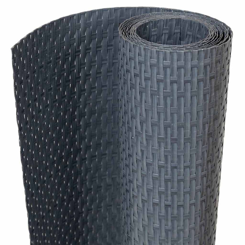 Load image into Gallery viewer, Vidaxl balkonscherm 300x80 cm poly rattan antracietkleurig

