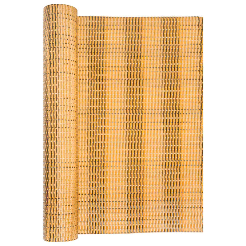 Load image into Gallery viewer, Vidaxl balkonscherm 300x80 cm poly rattan lichtbruin
