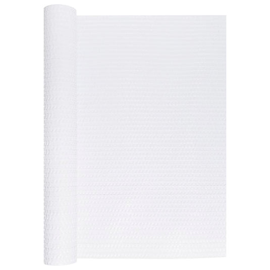 Vidaxl balkonscherm 300x80 cm poly rattan wit