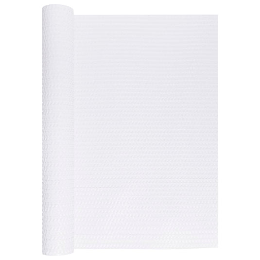 Vidaxl balkonscherm 600x100 cm poly rattan wit