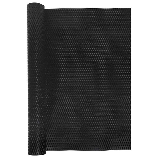 Vidaxl balkonscherm 1000x100 cm poly rattan zwart