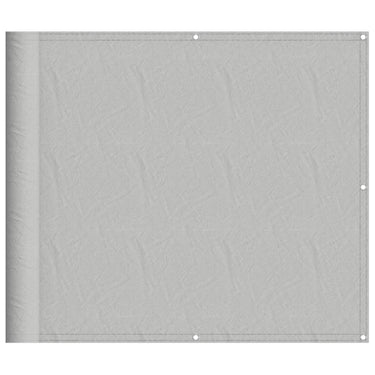 Vidaxl balkonscherm 90x300 cm 100% oxford polyester lichtgrijs