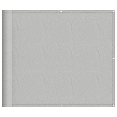 Vidaxl balkonscherm 90x400 cm 100% oxford polyester lichtgrijs