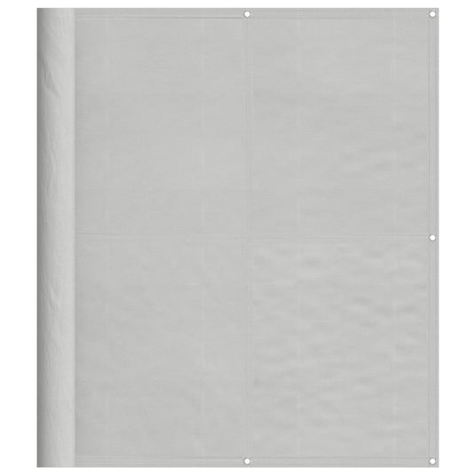 Vidaxl balkonscherm 120x400 cm 100% oxford polyester lichtgrijs