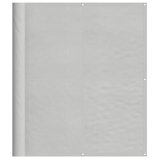 Vidaxl balkonscherm 120x500 cm 100% oxford polyester lichtgrijs