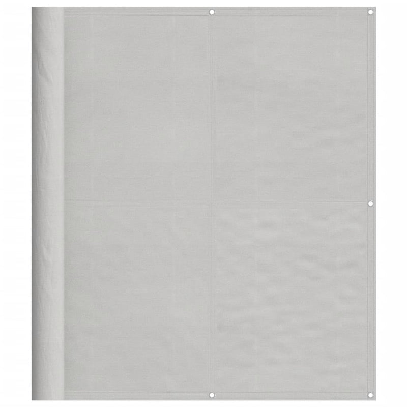 Load image into Gallery viewer, Vidaxl balkonscherm 120x600 cm 100% oxford polyester lichtgrijs
