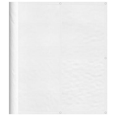 Vidaxl balkonscherm 120x700 cm 100% oxford polyester wit