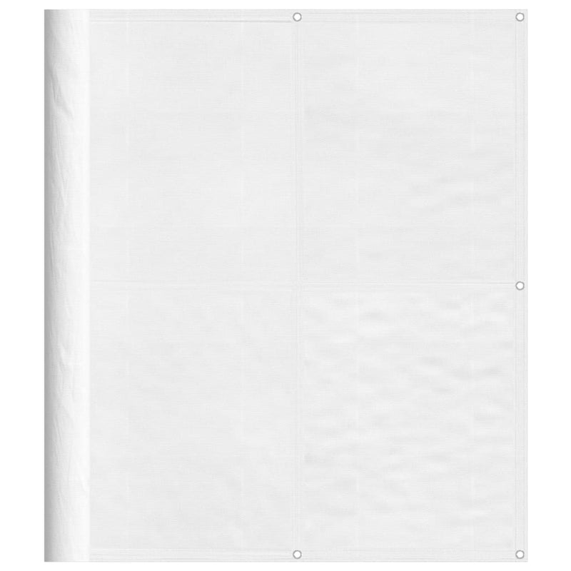 Load image into Gallery viewer, Vidaxl balkonscherm 120x1000 cm 100% oxford polyester wit

