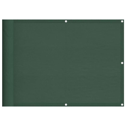 Vidaxl balkonscherm 75x700 cm 100% oxford polyester donkergroen