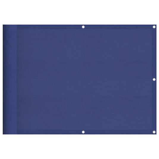 Vidaxl balkonscherm 75x800 cm 100% oxford polyester blauw