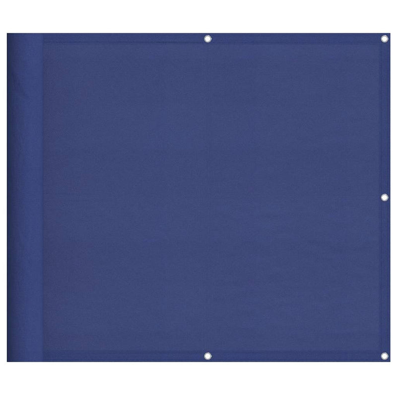 Afbeelding laden in galerijviewer, Vidaxl balkonscherm 90x800 cm 100% oxford polyester blauw
