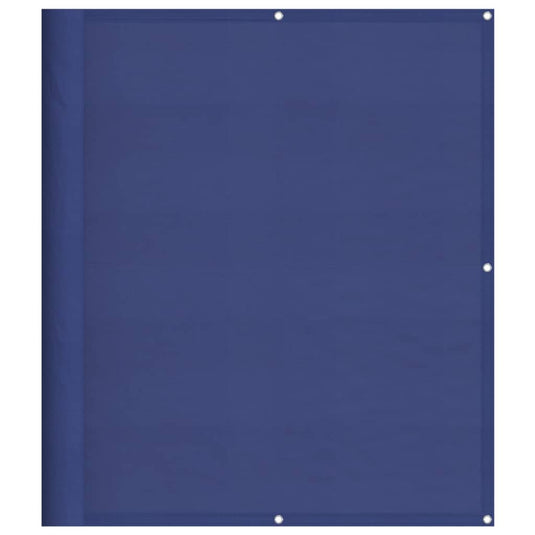 Vidaxl balkonscherm 120x800 cm 100% oxford polyester blauw
