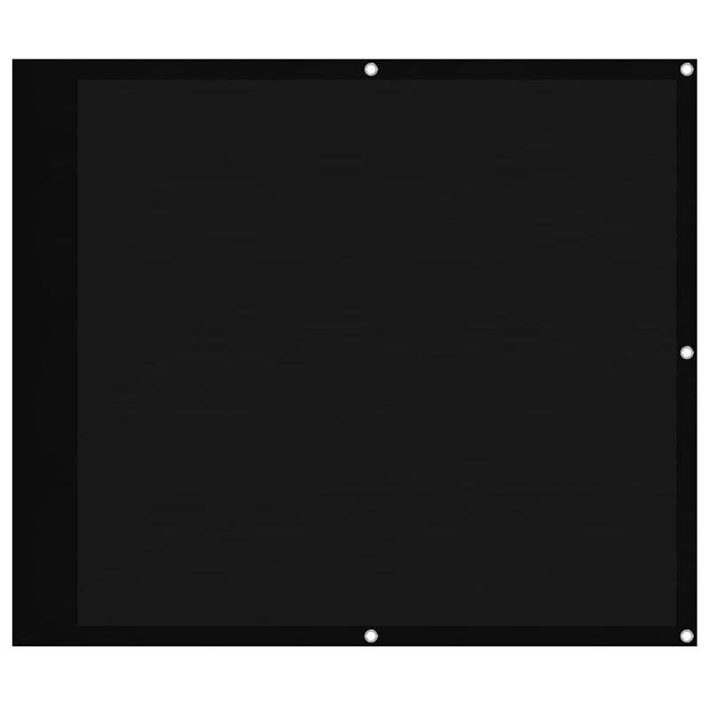 Afbeelding laden in galerijviewer, Vidaxl balkonscherm 90x800 cm 100% oxford polyester zwart
