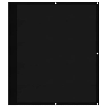 Vidaxl balkonscherm 120x700 cm 100% oxford polyester zwart