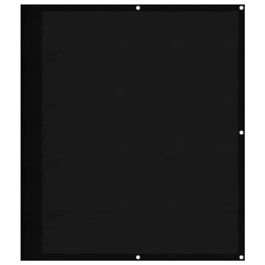 Vidaxl balkonscherm 120x1000 cm 100% oxford polyester zwart