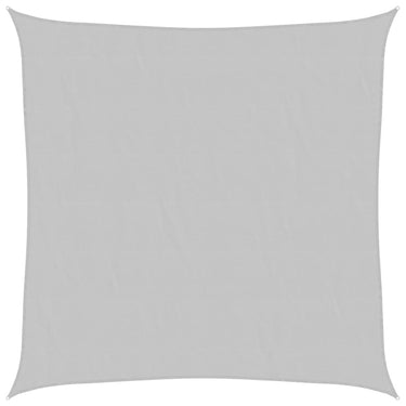 Vidaxl zonnezeil 3x3 m 100% polyester oxford lichtgrijs