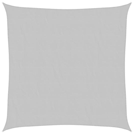 Vidaxl zonnezeil 3,6x3,6 m 100% polyester oxford lichtgrijs