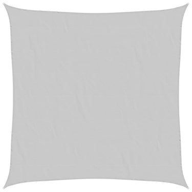 Vidaxl zonnezeil 4x4 m 100% polyester oxford lichtgrijs