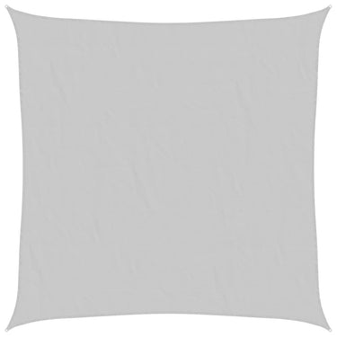 Vidaxl zonnezeil 7x7 m 100% polyester oxford lichtgrijs
