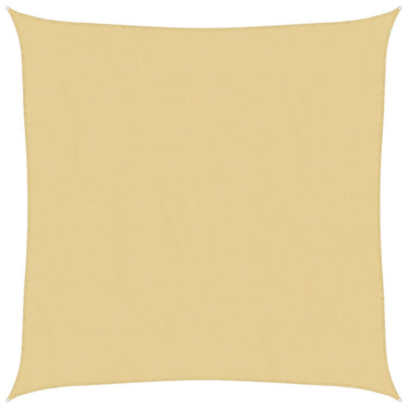 Vidaxl zonnezeil 3x3 m 100% polyester oxford zandkleurig