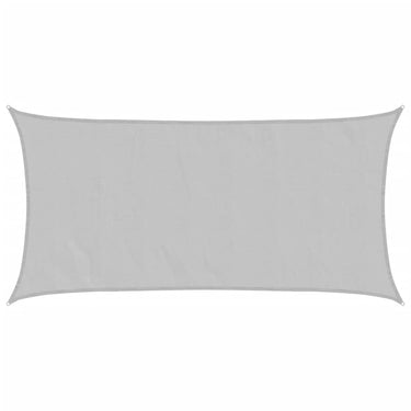 Vidaxl zonnezeil 3,5x2 m 100% polyester oxford lichtgrijs