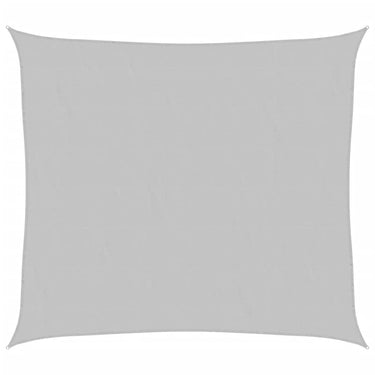 Vidaxl zonnezeil 3x2,5 m 100% polyester oxford lichtgrijs