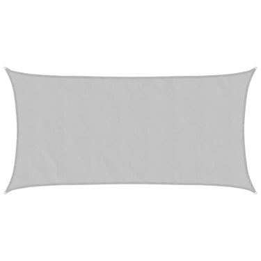 Vidaxl zonnezeil 4,5x2,5 m 100% polyester oxford lichtgrijs