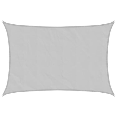 Vidaxl zonnezeil 4,5x3 m 100% polyester oxford lichtgrijs