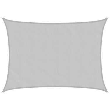 Vidaxl zonnezeil 8x6 m 100% polyester oxford lichtgrijs