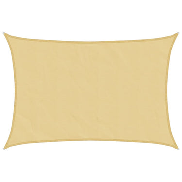 Vidaxl zonnezeil 3x2 m 100% polyester oxford zandkleurig