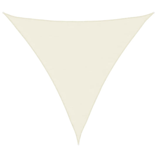 Vidaxl zonnezeil 2x2x2 m 100% polyester oxford crèmekleurig