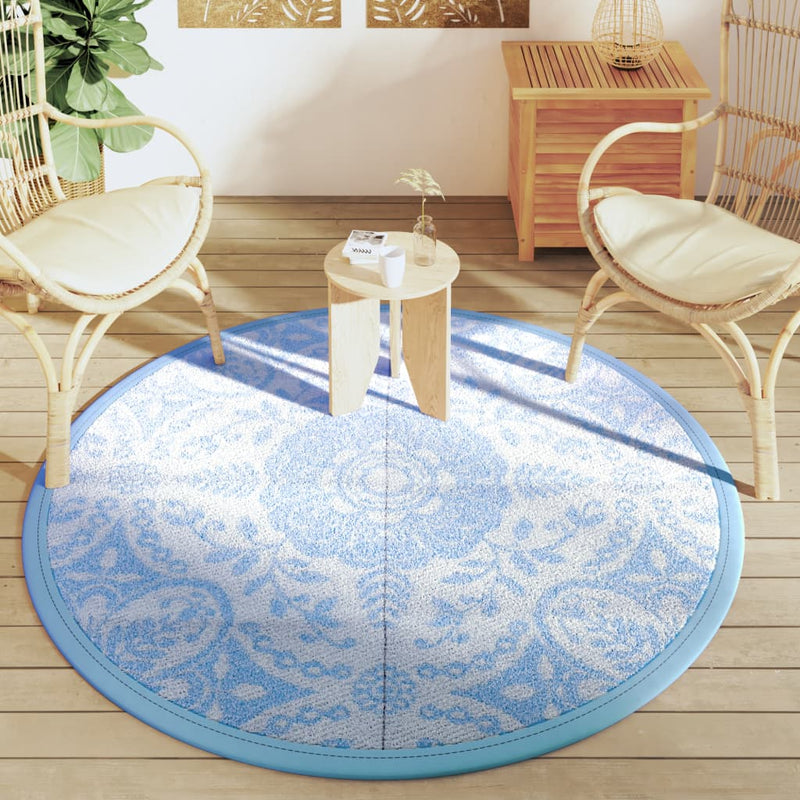 Load image into Gallery viewer, Vidaxl buitenkleed arakil ø160 cm polypropeen babyblauw
