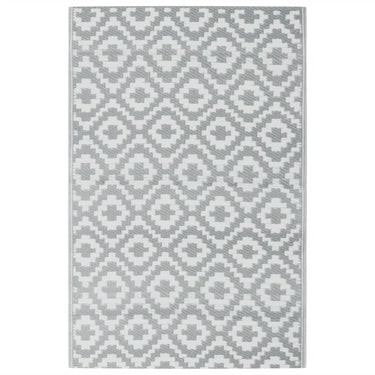 Vidaxl buitenkleed arakil 190x290 cm pp grijs
