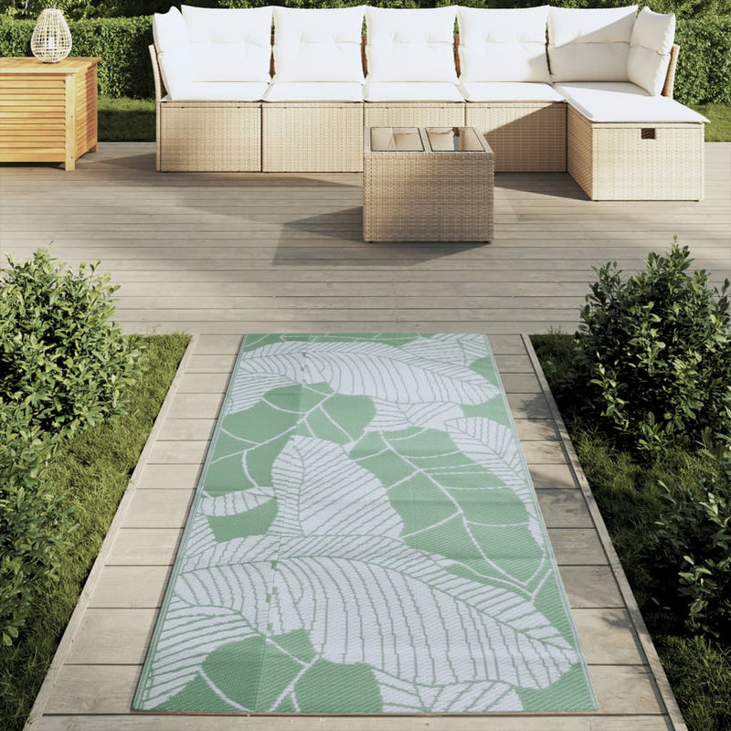 Load image into Gallery viewer, Vidaxl buitenkleed arakil 80x150 cm polypropeen groen
