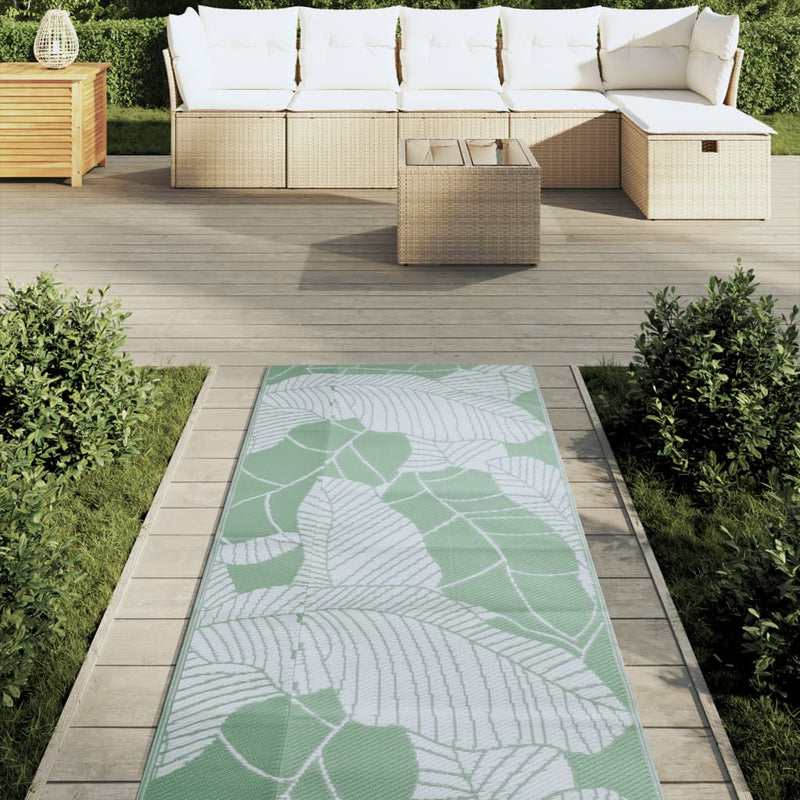 Load image into Gallery viewer, Vidaxl buitenkleed arakil 80x250 cm polypropeen groen

