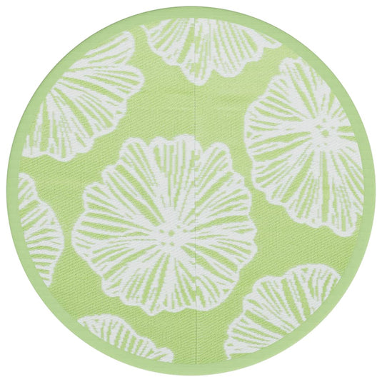 Vidaxl buitenkleed arakil ø 200 cm polypropeen groen